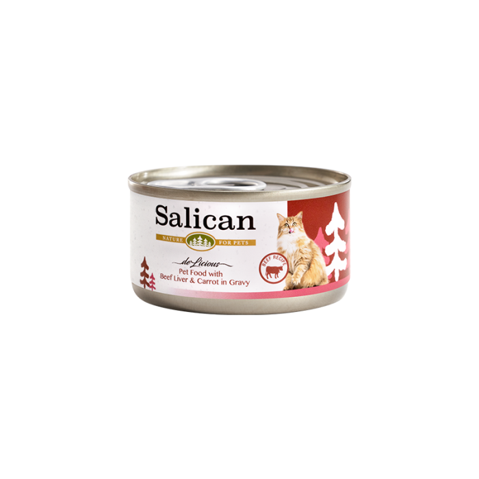 Salican 牛肝 紅蘿蔔(肉汁)貓罐頭