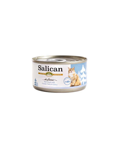 Salican 海洋魚(肉汁)貓罐頭