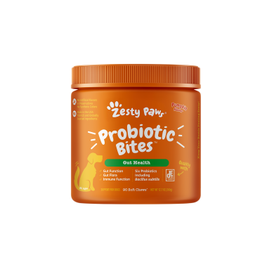 Zesty Paws Probiotic Bites 益生菌咀嚼軟粒 - 南瓜味(犬用) Zesty Paws Probiotic Bites 益生菌咀嚼軟粒 - 南瓜味(犬用)