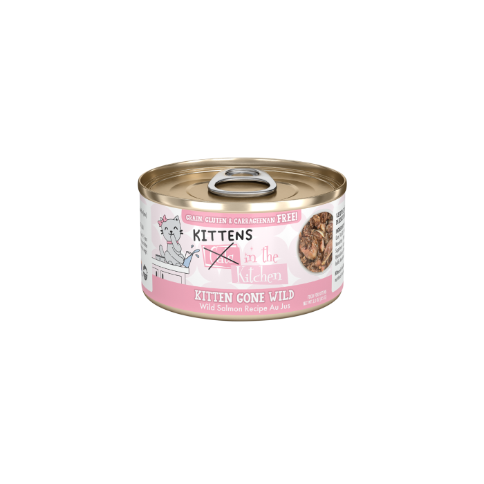 Weruva 廚房幼貓系列 - 魚湯野生三文魚 (含野生吞拿魚及沙甸魚)貓罐頭