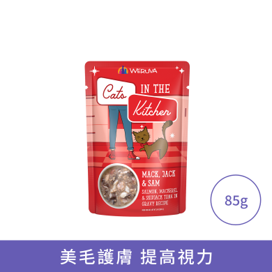 Weruva 野生三文魚 鯖魚及鰹魚(袋裝) Weruva 野生三文魚 鯖魚及鰹魚(袋裝)