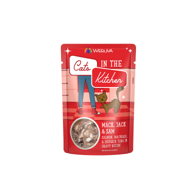 Weruva CITK - 野生三文魚 鯖魚及鰹魚(袋裝)