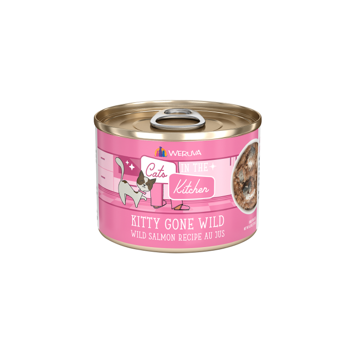 Weruva 魚湯 野生三文魚 (含野生吞拿魚及沙甸魚)貓罐頭