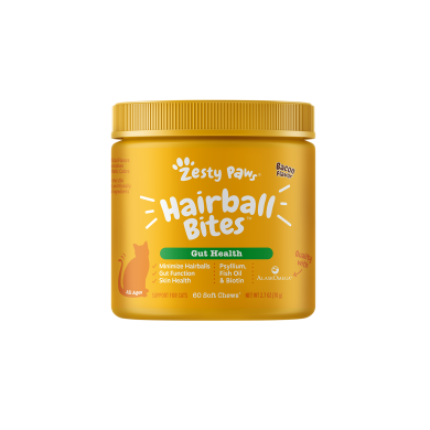 Zesty Paws Hairball Bites 毛球控制咀嚼軟粒 - 煙肉味(貓用) Zesty Paws Hairball Bites 毛球控制咀嚼軟粒 - 煙肉味(貓用)