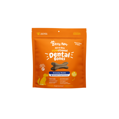 Zesty Paws All-in-one Functional Dental Bones 多功能大型犬潔齒骨 - 8 支 Zesty Paws All-in-one Functional Dental Bones 多功能大型犬潔齒骨 - 8 支