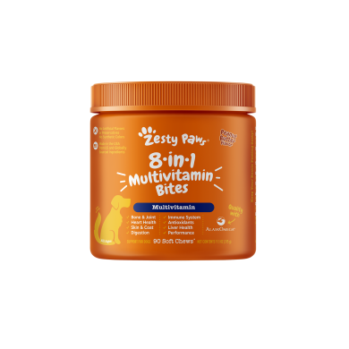 Zesty Paws 8-in-1 Multivitamin Bites 8合1多功能咀嚼軟粒 - 花生醬味(犬用) Zesty Paws 8-in-1 Multivitamin Bites 8合1多功能咀嚼軟粒 - 花生醬味(犬用)