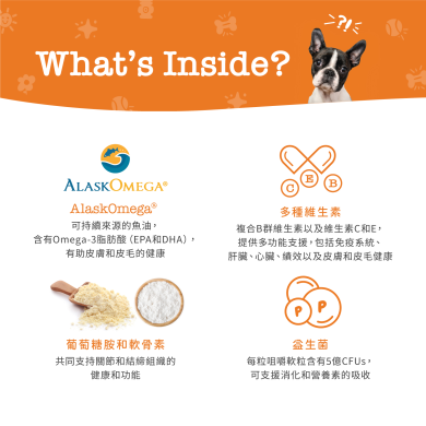 Zesty Paws 8-in-1 Multivitamin Bites 8合1多功能咀嚼軟粒 - 花生醬味(犬用) Zesty Paws 8-in-1 Multivitamin Bites 8合1多功能咀嚼軟粒 - 花生醬味(犬用)