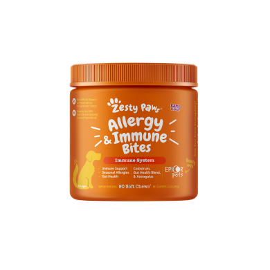 Zesty Paws Allergy & Immune Bites 抗敏免疫咀嚼軟粒 - 羊肉味(犬用) Zesty Paws Allergy & Immune Bites 抗敏免疫咀嚼軟粒 - 羊肉味(犬用)