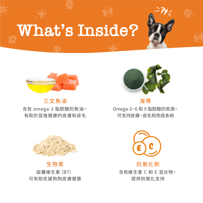 Zesty Paws Salmon Bites 三文魚咀嚼軟粒 - 三文魚味(犬用) Zesty Paws Salmon Bites 三文魚咀嚼軟粒 - 三文魚味(犬用)