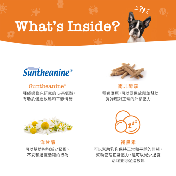 Zesty Paws Calming Bites 舒緩咀嚼軟粒 - 火雞味(犬用) Zesty Paws Calming Bites 舒緩咀嚼軟粒 - 火雞味(犬用)