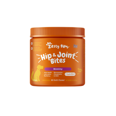 Zesty Paws Hip & Joint Bites 關節護理咀嚼軟粒 - 鴨肉味(犬用) Zesty Paws Hip & Joint Bites 關節護理咀嚼軟粒 - 鴨肉味(犬用)