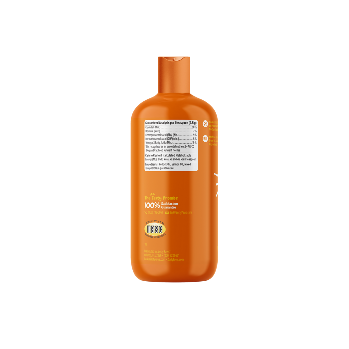 Zesty Paws Wild Alaskan Salmon Oil 野生阿拉斯加三文魚油(貓犬適用) - 16 安士 Zesty Paws Wild Alaskan Salmon Oil 野生阿拉斯加三文魚油(貓犬適用) - 16 安士