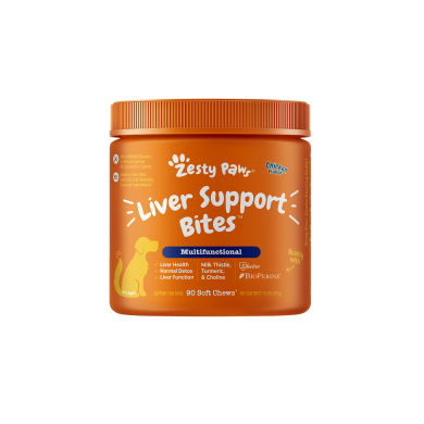 Zesty Paws Liver Support Bites 肝臟護理咀嚼軟粒 - 雞肉味(犬用) Zesty Paws Liver Support Bites 肝臟護理咀嚼軟粒 - 雞肉味(犬用)