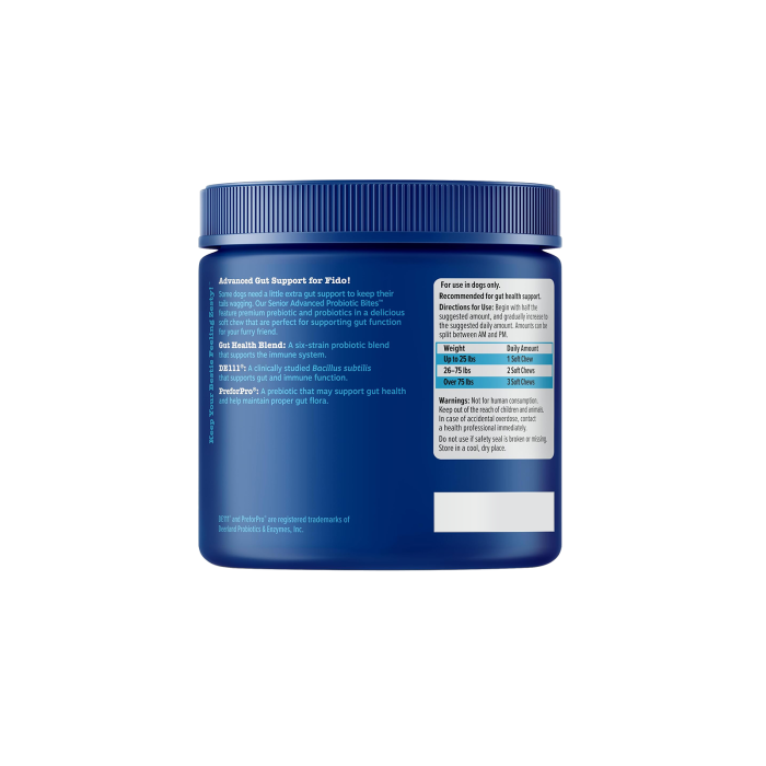 Zesty Paws Senior Advanced Probiotic Bites 年長配方益生菌咀嚼軟粒 - 雞肉味(高齡犬用)