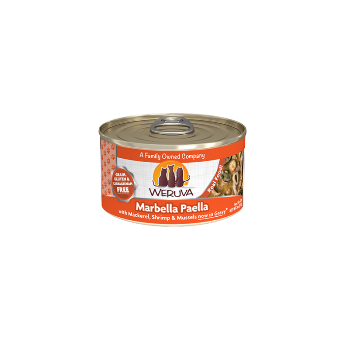 Weruva 野生鯖魚及海蝦(含魷魚及青口)貓罐頭