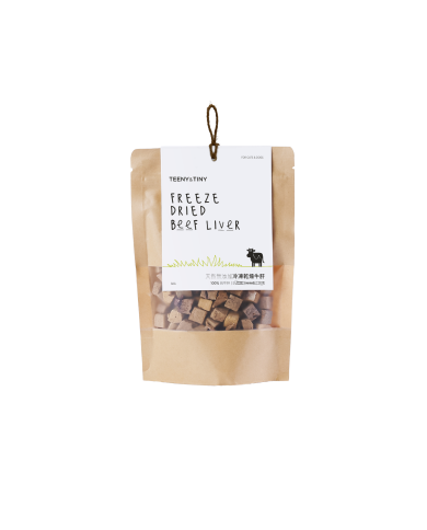 Teeny & Tiny 天然無添加冷凍乾燥牛肝