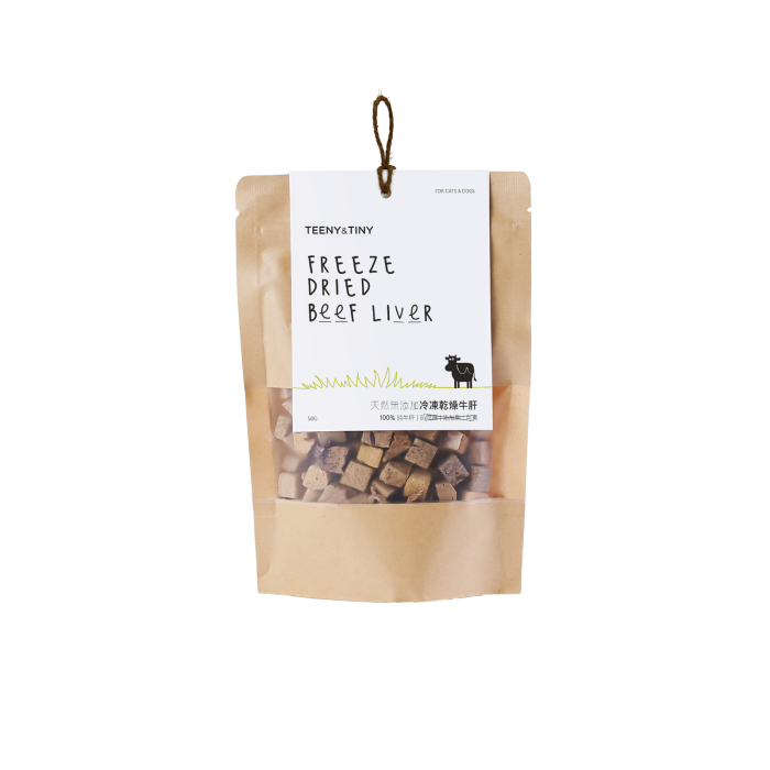 Teeny & Tiny 天然無添加冷凍乾燥牛肝
