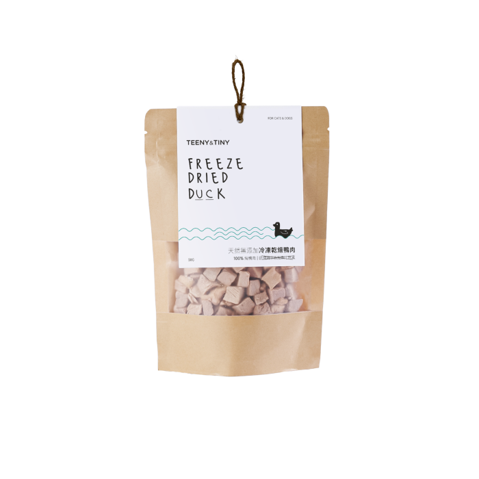 Teeny & Tiny 天然無添加冷凍乾燥鴨肉