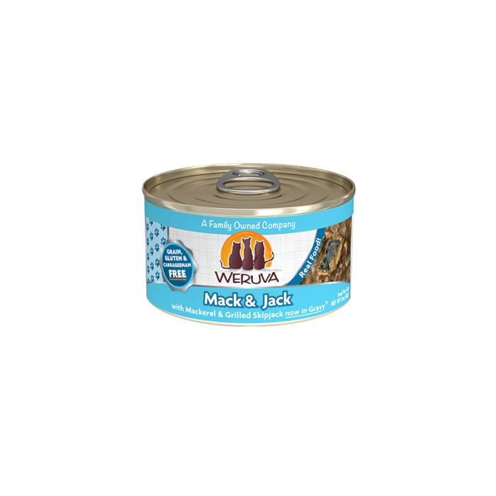 Weruva 野生鯖魚及鰹魚 (含野生吞拿魚)貓罐頭