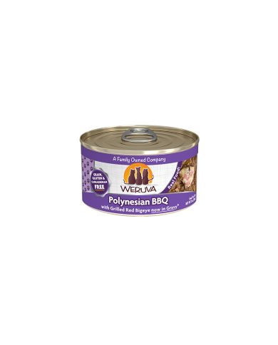 Weruva 野生大眼鯛魚 (含野生沙甸魚及吞拿魚)貓罐頭