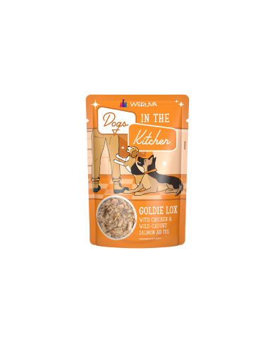 WeRuVa狗狗廚房系列 - 雞湯 雞肉及野生三文魚(袋裝)