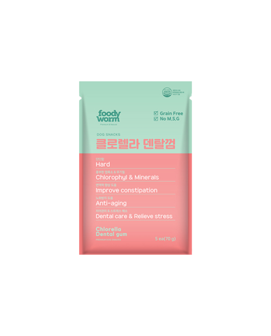 FoodyWorm綠藻潔齒咬咬