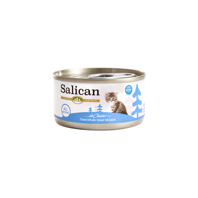 Salican 純吞拿魚(慕斯)貓罐頭 Salican 純吞拿魚(慕斯)貓罐頭