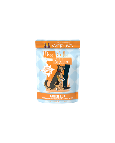 WeRuVa狗狗廚房系列 - 雞湯 雞肉及野生三文魚(袋裝)