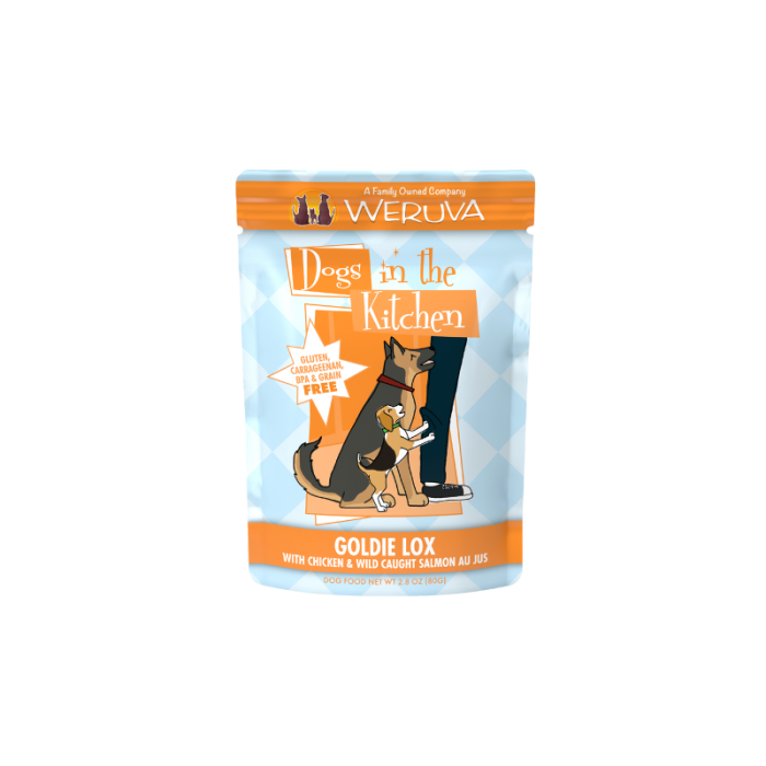 WeRuVa狗狗廚房系列 - 雞湯 雞肉及野生三文魚(袋裝)