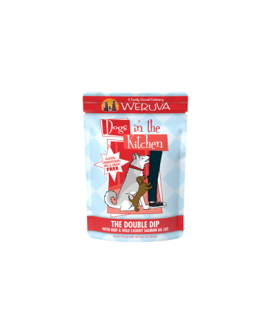 WeRuVa狗狗廚房系列 - 牛肉及野生三文魚(袋裝)